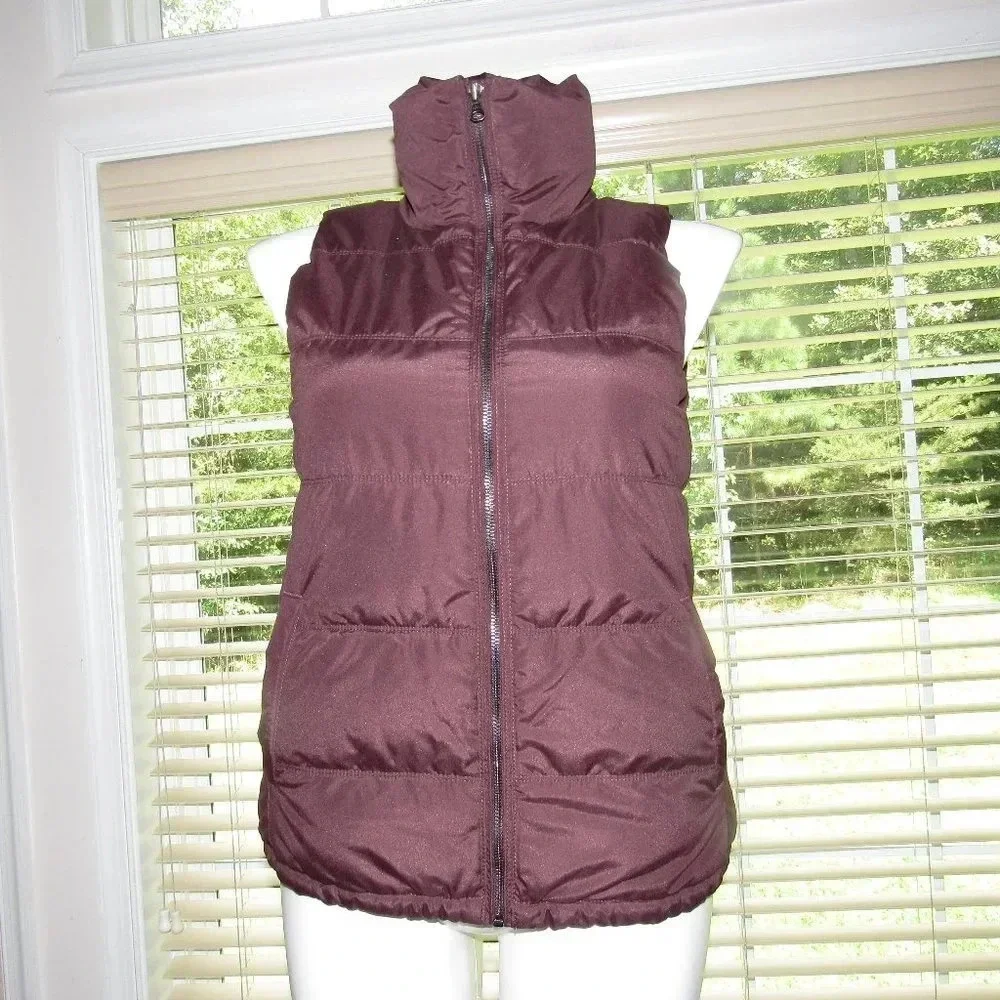 OLD NAVY Brown Puffer Vest Size M